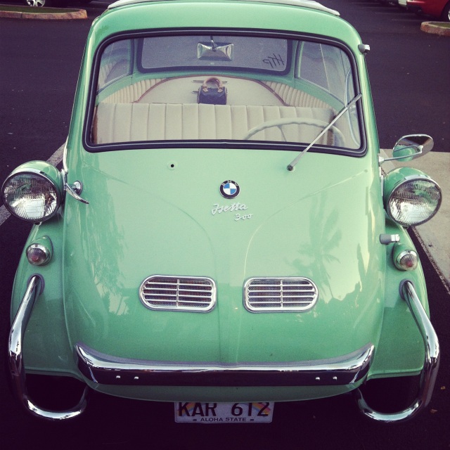 BMW Isetta, photograph by Jamie of Feather & Nest