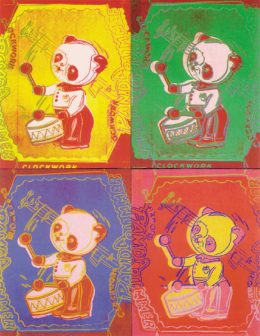 Andy Warhol-Four Pandas, shop Art.com